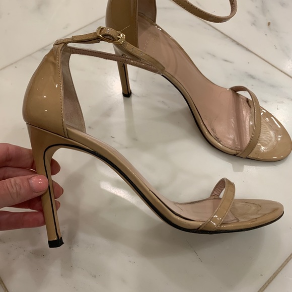 Stuart Weitzman THE NUDISTSONG SANDAL size 7.5 - Picture 2 of 6